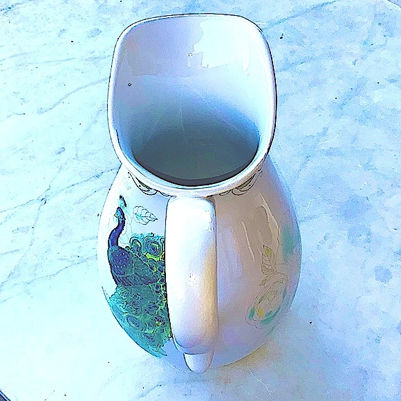 222 FIFTH LAKSHMI WATER PITCHER PORCELAIN NEW PORCELAIN - Picture 4 of 8